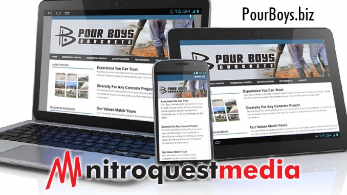 Pour Boys Concrete launches new website